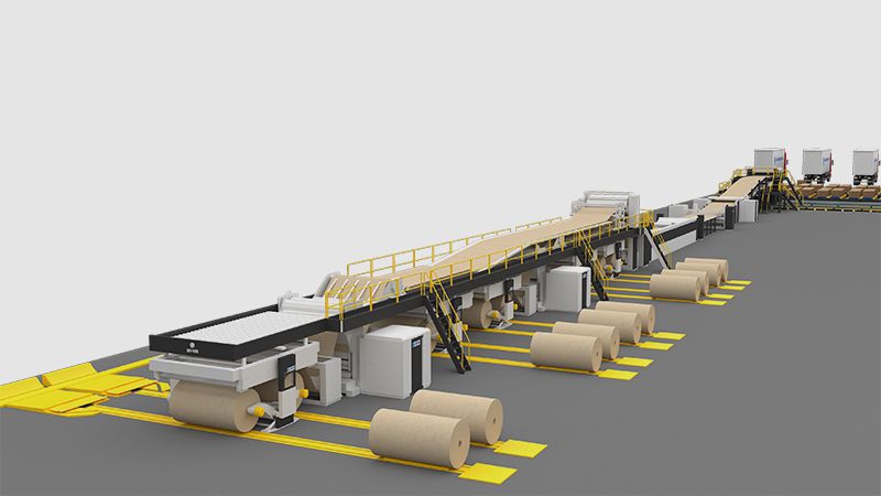 Paper Reel Handling System
