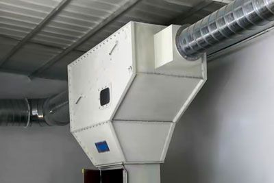 Impact Air Systems & Rotary Material Separator